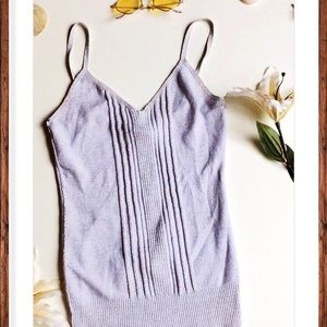 SILVER URBAN OUTFITTERS TANK